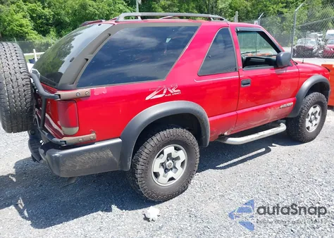 2001 Chevrolet Blazer Ls из США, поврежденный, VIN 1GNCT18W71K113153